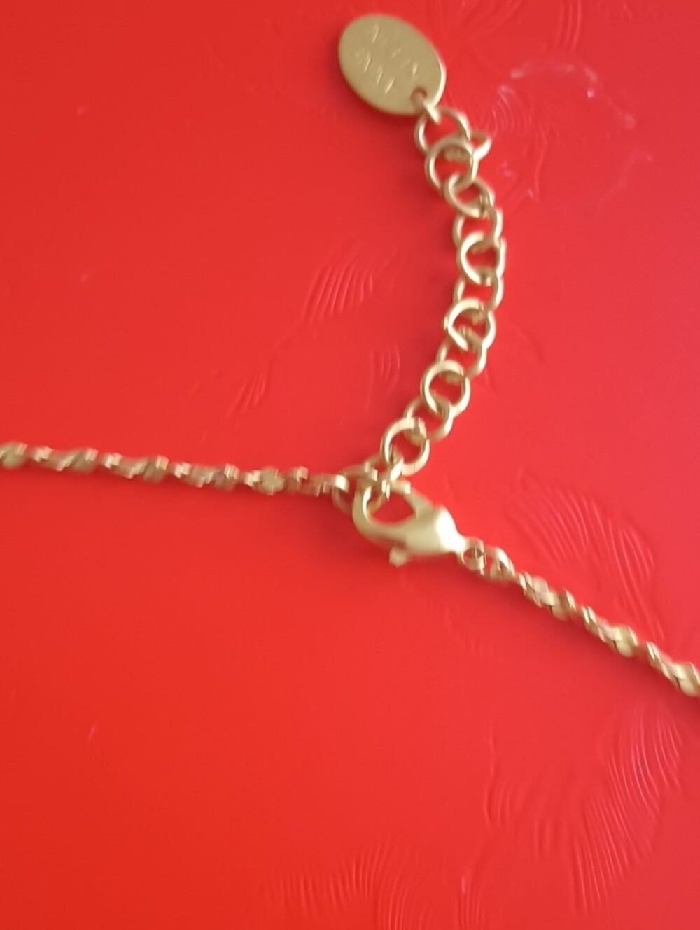 Anne Klein Gold-Tone Fringe Necklace with Multicolor Accent Beads - Picture 5 of 12